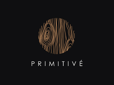 Primitive flooring logo wood