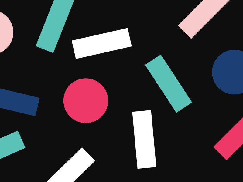 Promotional Animation for music festival animation eye eye animation minimal music festival promo video promotional animation promotional video shapes simple shapes