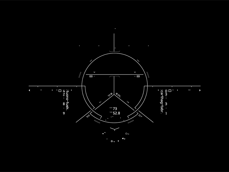 Dune: Ornithopter cockpit arrakis digital art dune frank herbert fui hologram hud motion graphics ui