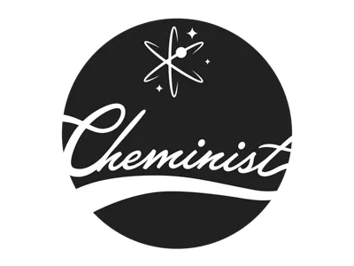 Cheminist astro atom atomic black cheminist chemistry female feminist science scientist script woman
