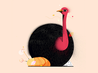 36 days of type 0 for Ostrich 36daysoftype animals instachallenge letters