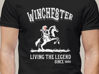 Winchester living the legend tshirt high quality t shirts order t shirts t shirt design maker t shirt design store t shirt design website t shirt making site tee shirt shop tshirt tshirt design