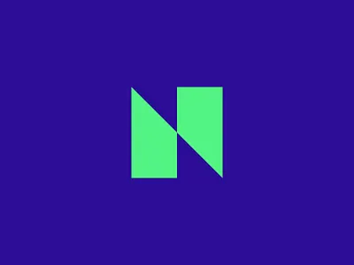 N Mark branding design identity logo mark n sign
