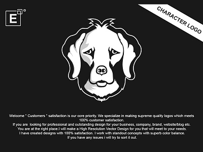 Headdog animal character dog golden head illustration logo mascot pet pets petshop puppies