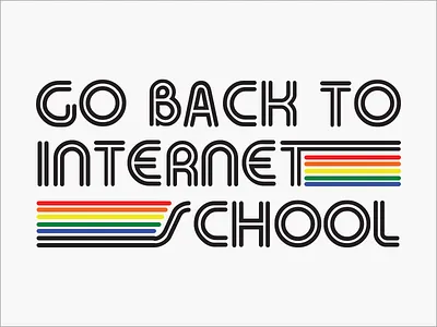 go back to internet school 70s design internet school ui ux