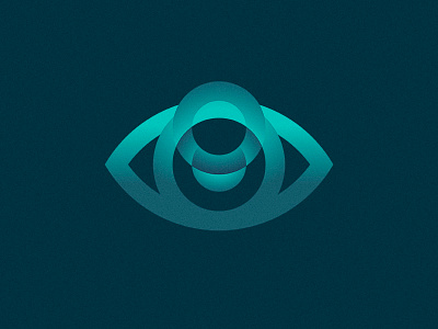 Eye | Logo Exploration #001 ai blue brand branding exploration eye illustrator logo mark