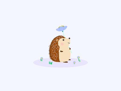 Day - 24 Hedgehog hedgehog little