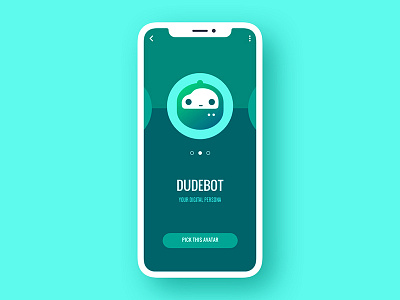 Avatar Design avatar dailyui dudebot