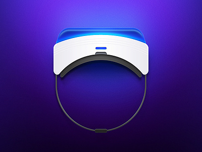 VR Headset Icon headset icon illustrator minimal tech vr