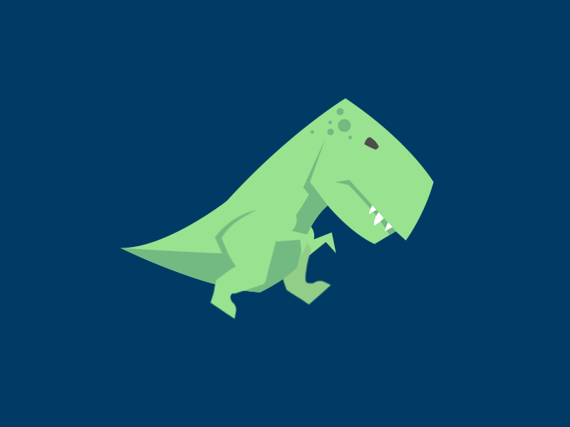 T-rex cycle dino dinosaur gif icon jurassic loop running