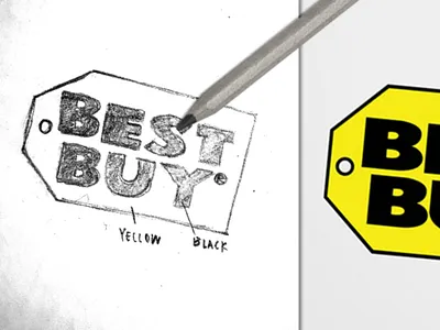 Rebrand of Best Buy bestbuy brand logo new logo rebrand refresh