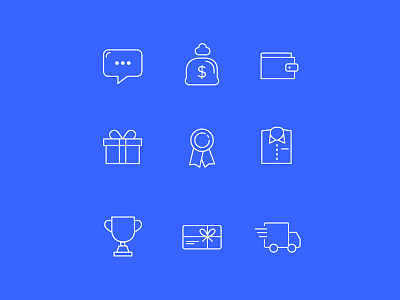 Ecommerce Icons buy ecommerce icons line minimal money payment shop