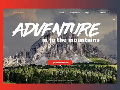 Landing Page design flat landing page ui ui design user experience user interface ux