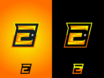 E Logo black e e logo e mark identity logo white