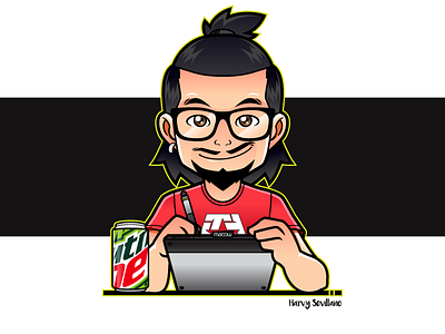 Personal Mascot 2 character design designer mascot design
