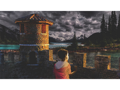 Homeful child #5 art direction artwork digital art manipulation retouching