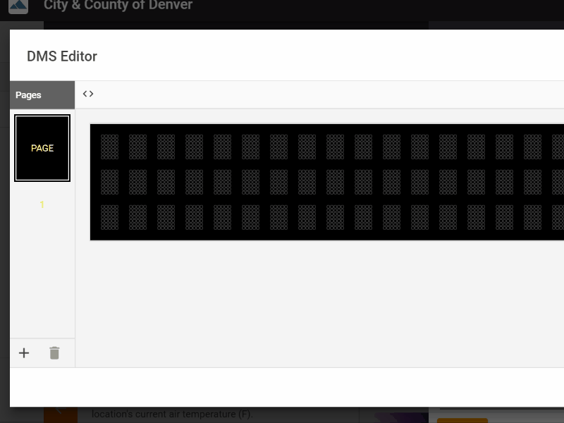 Sign editing UI wysiwyg