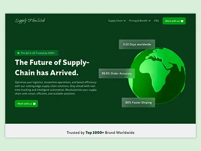 Supply FlowHub – Smart Logistics in Motion adobexd branding figmadesign landing landingpage motiondesign motiongrapgics supplychain ui uidesign uiuxdesign userexperience userinterfacedesign uxdesign