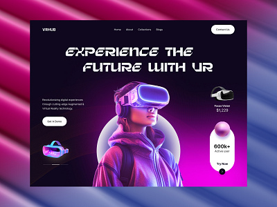 VR Landing Page | E-commerce Website Design 3d gaming 3d product ar vr landing page artificial reality augmented reality e commerce website design ecommerce landing page metaverse retail store ui design virtual reality landing page vision pro vr ar store landing page vr generator vr glass vr landing page vr store landing page vr store website vr web design web design