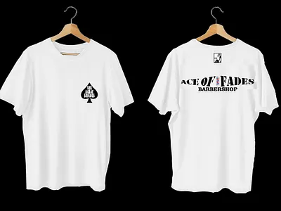 SHIRT DESIGN MOCKUP FOR A BABERSHOP EMPLOYEES design graphic design logo