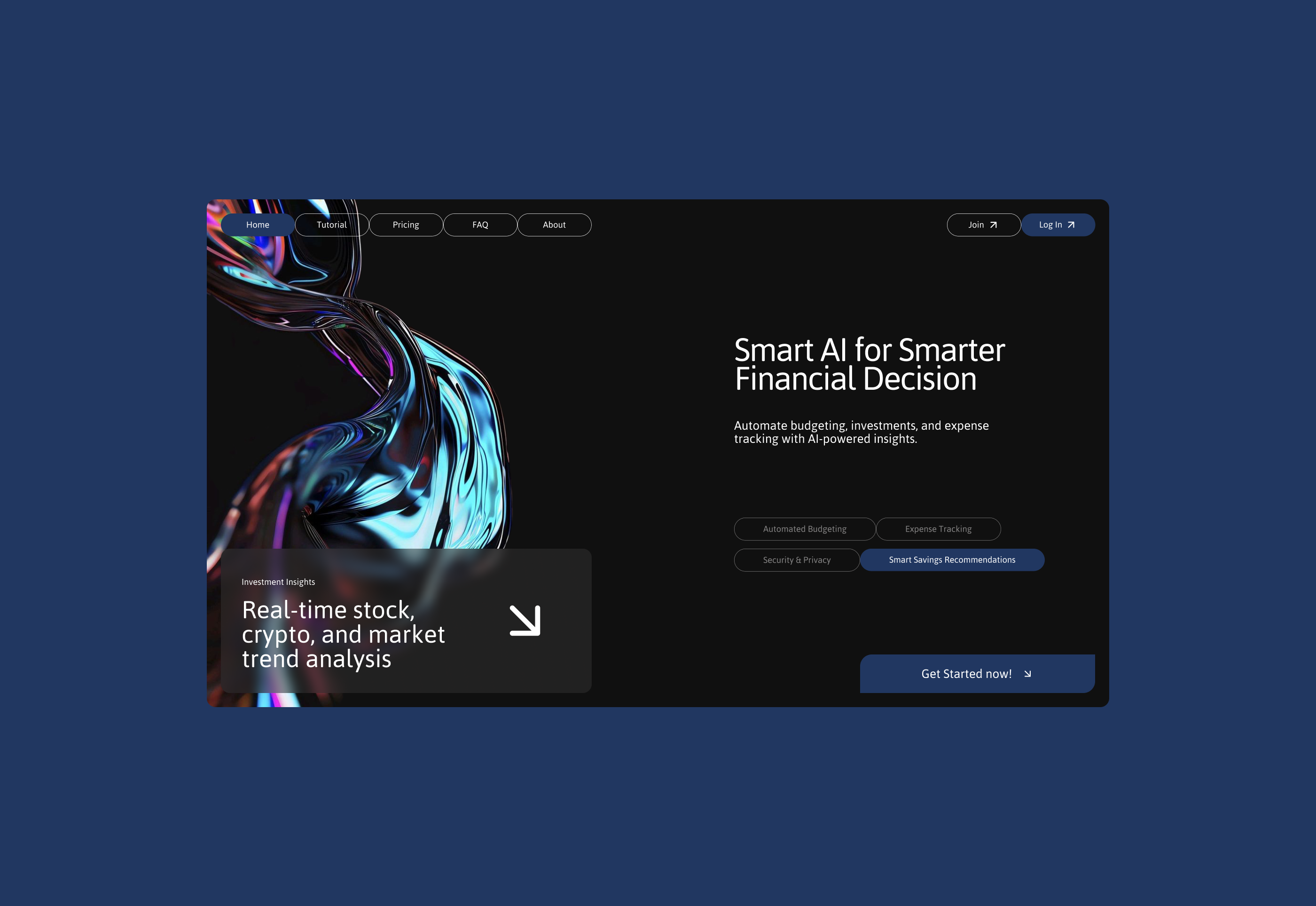 Example of Premium Landing Page Design