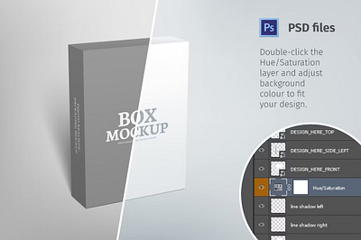 Software Packaging Box Mockup 3d background blank box box mockup brand clean mock up mockup pack package packaging packaging box mockup perspective presentation product psd smart objects software software packaging box mockup