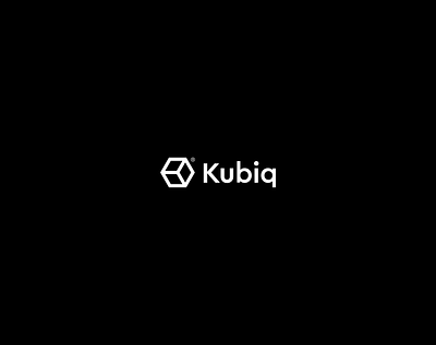 Kubiq branding graphic design logotype modern modernism