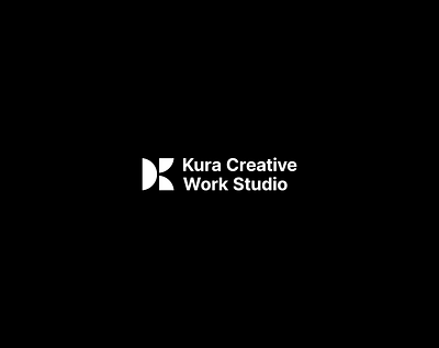 Kura Creative Work Studio branding graphic design logotype modern modernism