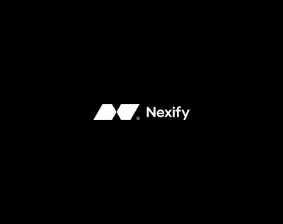 Nexify branding graphic design logotype modern modernism