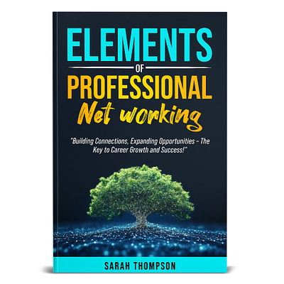 Elements of Professional Net Working EBook Cover Design banner branding ebook cover flyer graphic design logo poster