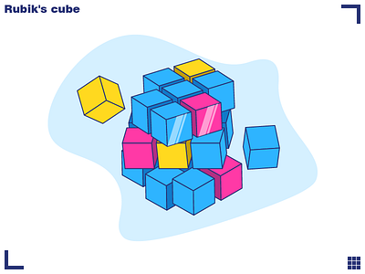 Rubik's Cube cube life magic rubik