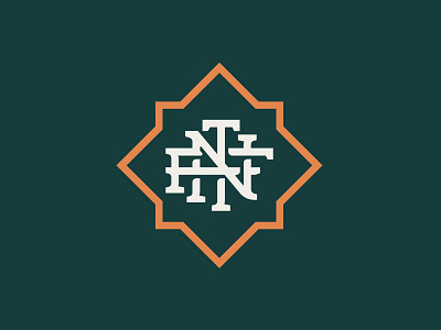 Flint and Tinder Monogram apparel badge branding design identity illustration lettering monogram type typography