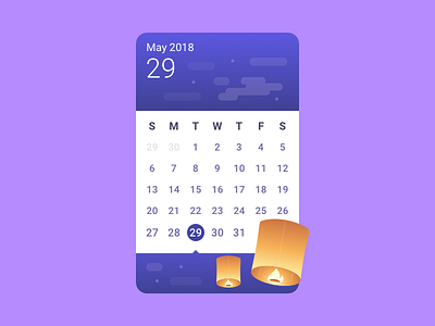 Happy Vesak Day! calendar jin design lantern ui ux vesak