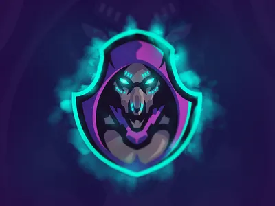 The Mercenaries badge emblem esports games gaming graphics logo robot sports team