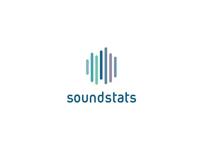Soundstats identity logo mark sound soundstats statistics stats symbol vu meter
