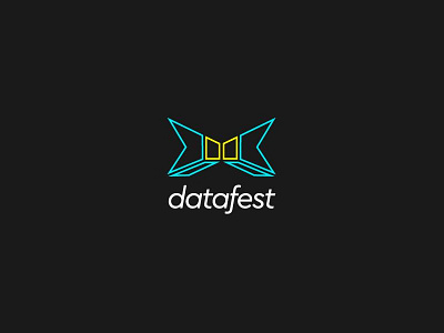 datafest logo bigdata brand butterfly creative data identity inspiration logo logodesign mark vibrant