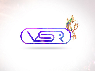 VSR Logo android background colors design gradient graphic ios logo mobile shadow text web