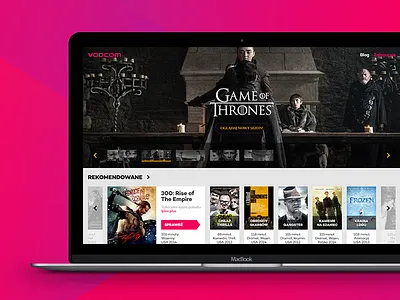 Vodcom - VOD Catalogue catalogue cinema film movie movies ui ux vod