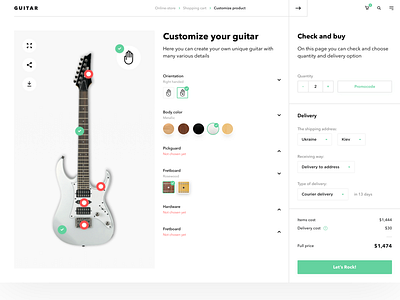 Daily UI challenge #33 — Customize Product customize customizeproduct dailyui design product ui uichallenge uidesign userexperience userinterface ux web