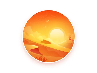 Desert illustrations