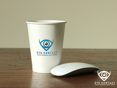 ''Eye Contact'' Logo design logoart logodesigner logomania logopedia logotipos logotypes