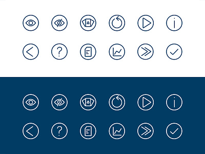 Icon Set 2d app branding design icon iconography ios line art logo photoshop training ui