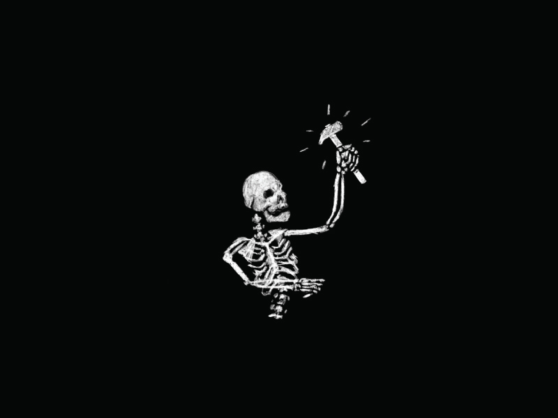 Example of Skeleton Illustration