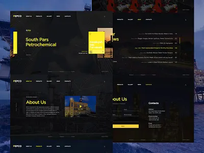 FEPCO design site design theme ui ux