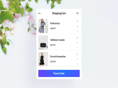 Daily UI #058 app cart dailyui shop shopping shopping cart store ui