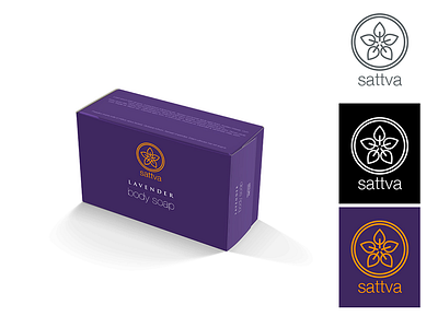 Sattva body brand commissioned design identity illustrator logo minimal product sattva vector