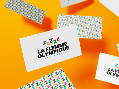 La Flemme Olympique art direction brand identity branding graphic design identity logotype