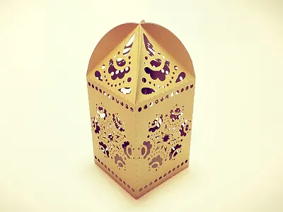 Mody Crafts - 3D Ornate Paper Die Cut crafts packaging product design