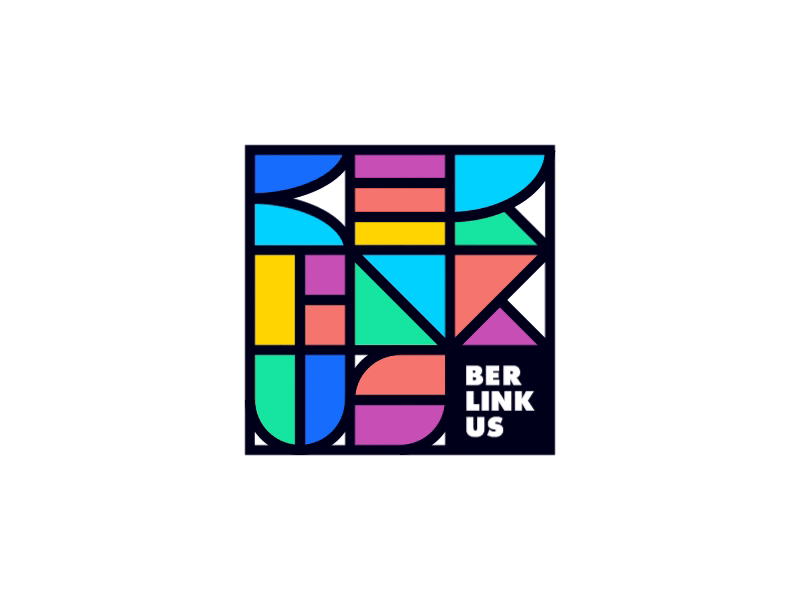 Berlinkus animation berlin city design logo square streets