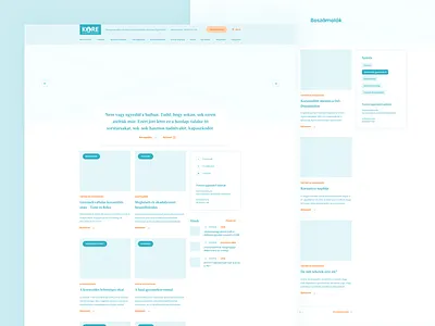 KORE - Wireframe frame ui desig webdesign wireframe